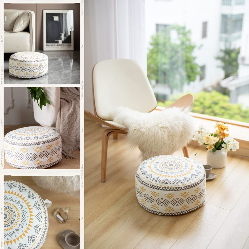 Amazon.com: ABOUND LIFESTYLE Boho Decorative Unstuffed Pouf